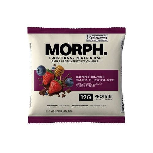 MORPH Functional Protein Bar Berry Blast Dark Chocolate