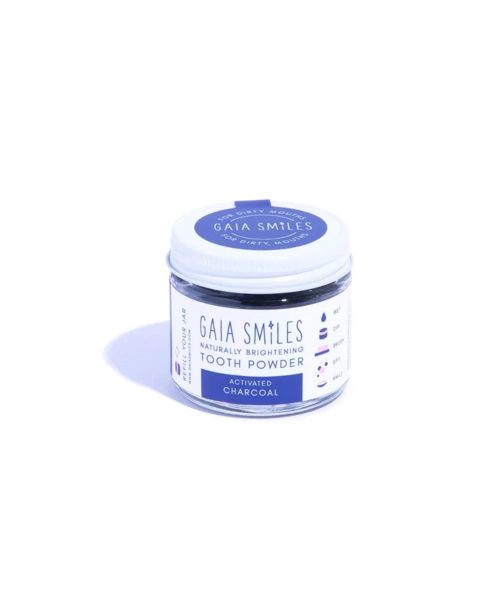 Gaia Smiles Tooth Powder Activated Charcoal 37g
