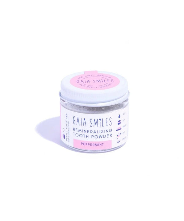 Gaia Smiles Tooth Powder Peppermint 37g