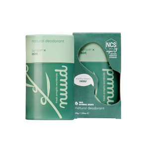 Nuud Microsilver and Zinc Oxide Deodorant Stick Juniper X Mint 45g