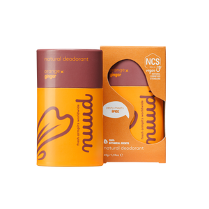 Nuud Microsilver and Zinc Oxide Deodorant Stick Orange X Ginger 45g