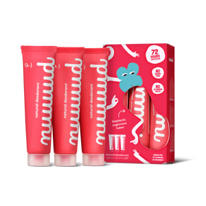 Nuud Natural Cream Deodorant XXL Pack 3X40ml