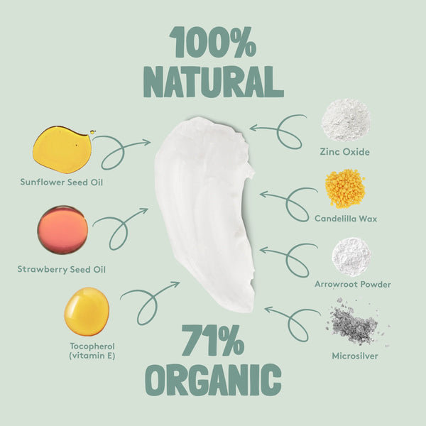 Nuud Natural The Natural Cream Deodorant Family Pack 4 x 20ml
