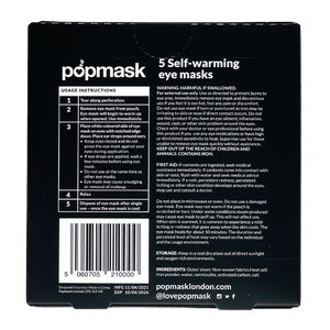 POPMASK Starry Eyes Heated Eye Mask 5-pack