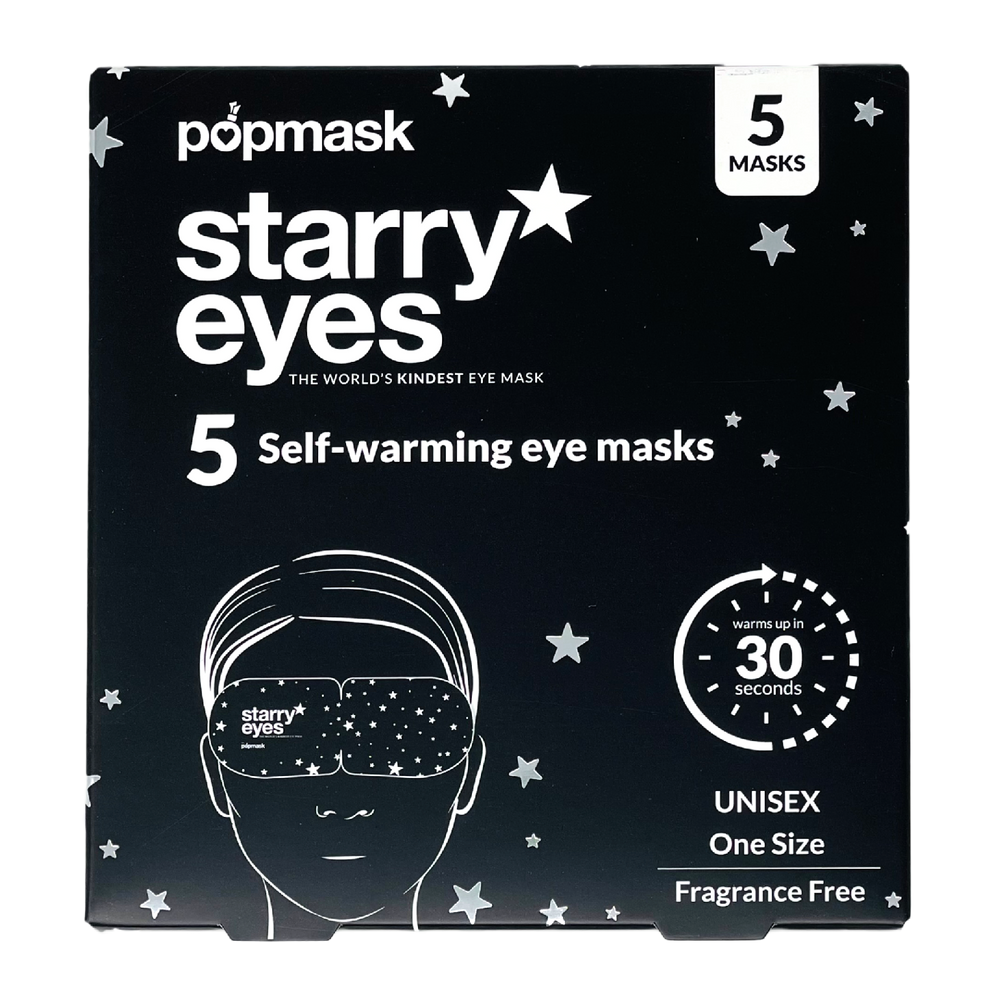 POPMASK Starry Eyes Heated Eye Mask 5-pack