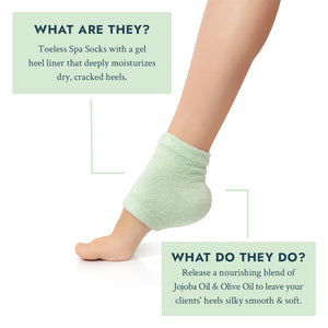 VOESH Heel Repair Duo - Mint Repair Balm x Moisturizing Heel Socks