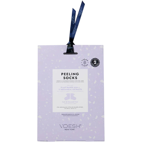 VOESH Peeling Socks Duo with Plant-based AHA + 17 Botanical Extracts