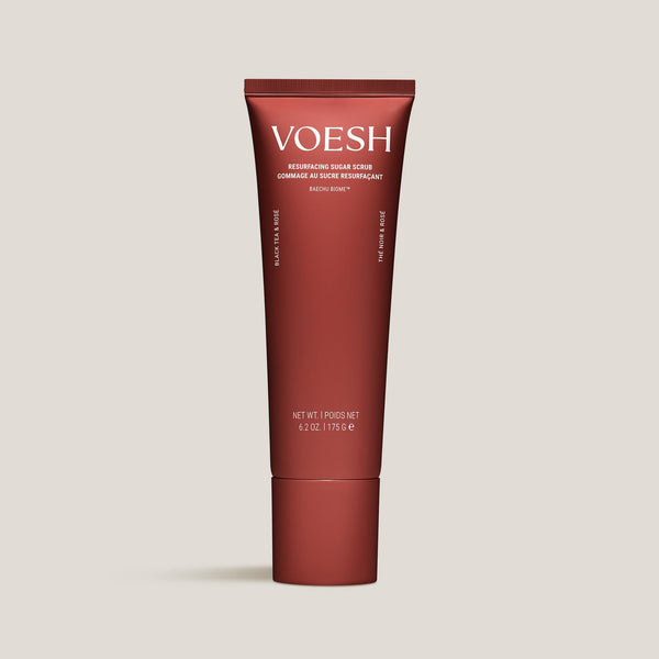 VOESH Resurfacing Scrub Black Tea & Rosé 175g