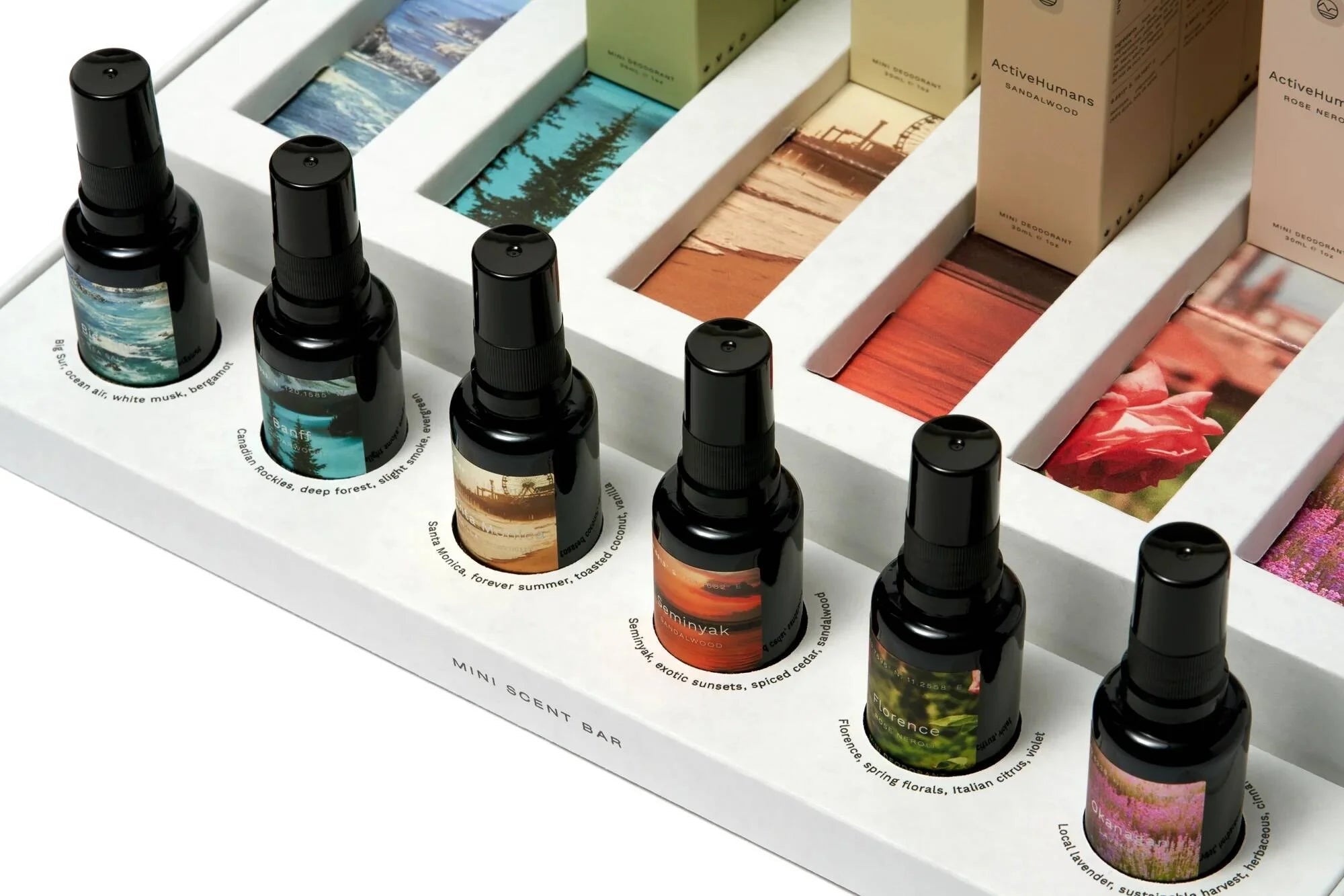 Natural spray deodorants made in Canada.