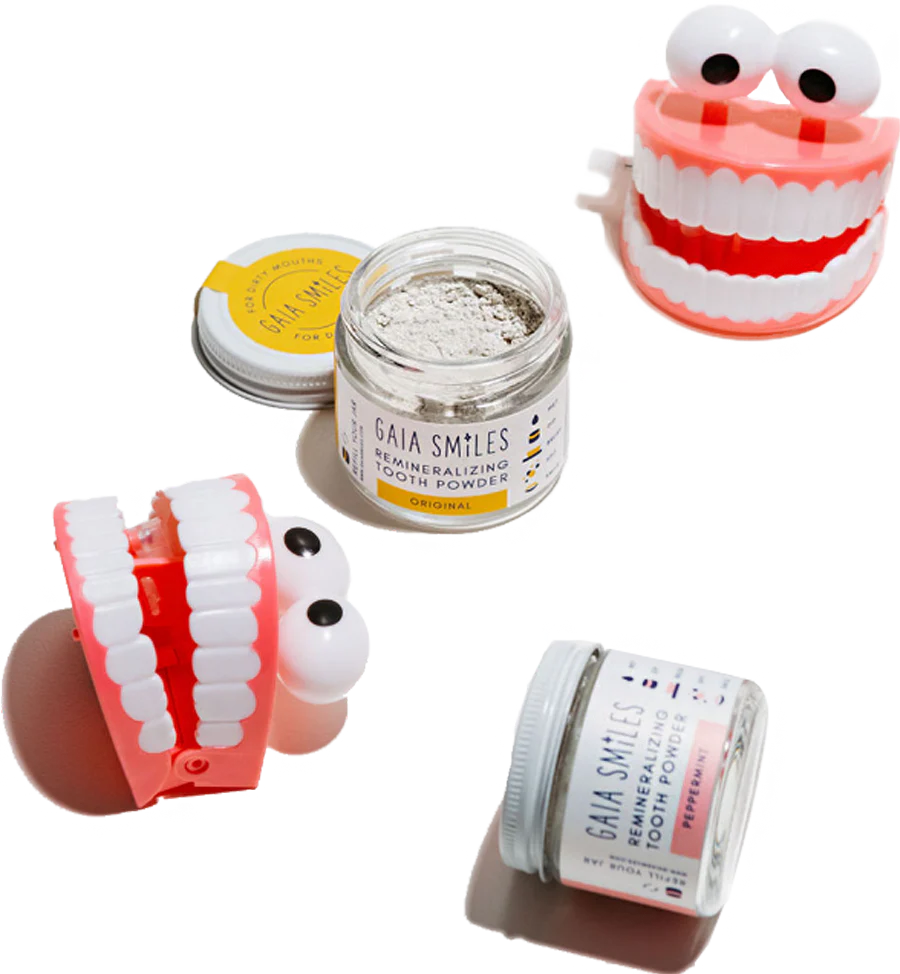 Gaia Smiles remineralizing tooth powder Canada