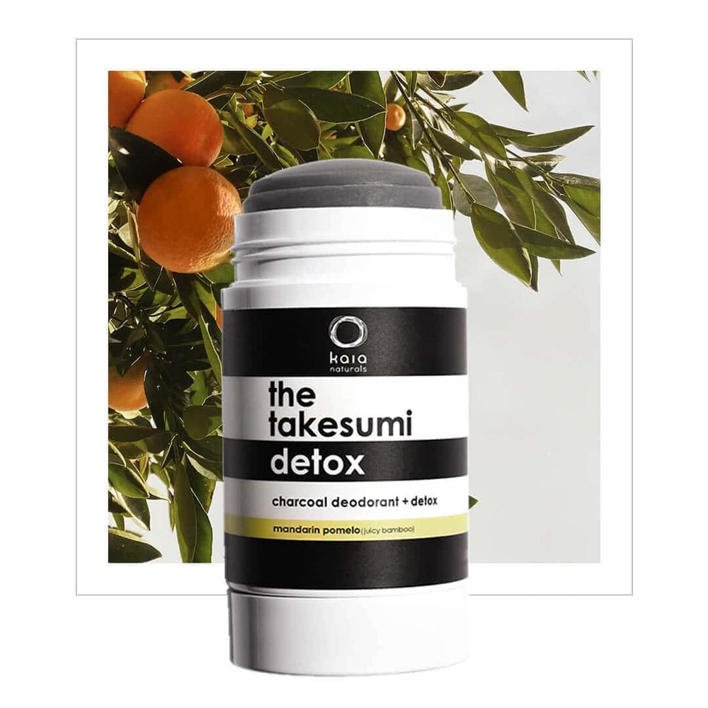Kaia Naturals Charcoal Deodorant Mandarin Pomelo 65g
