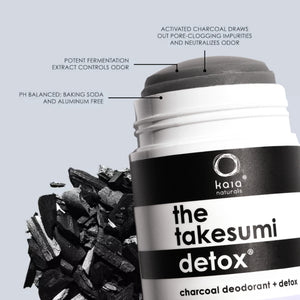 Kaia Naturals Charcoal Deodorant Sakura Blossom 65g