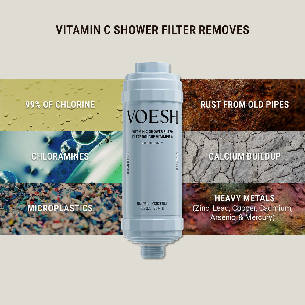 VOESH Vitamin C Shower Filter Clean Ocean